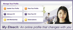 My Eteach: An online profile
that
changes with you