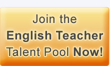 Join the english teachers talent pool