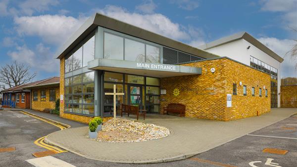 St Joseph's Catholic Primary School Entrance & Car Park