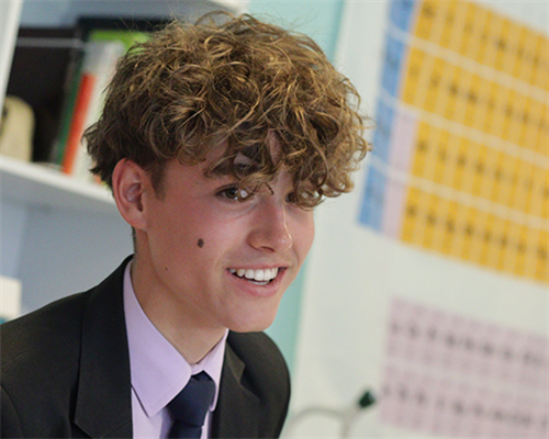 Student Smiling