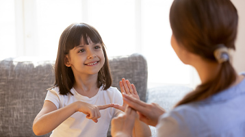 Sign language in the classroom