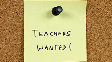Is there a teacher recruitment crisis?